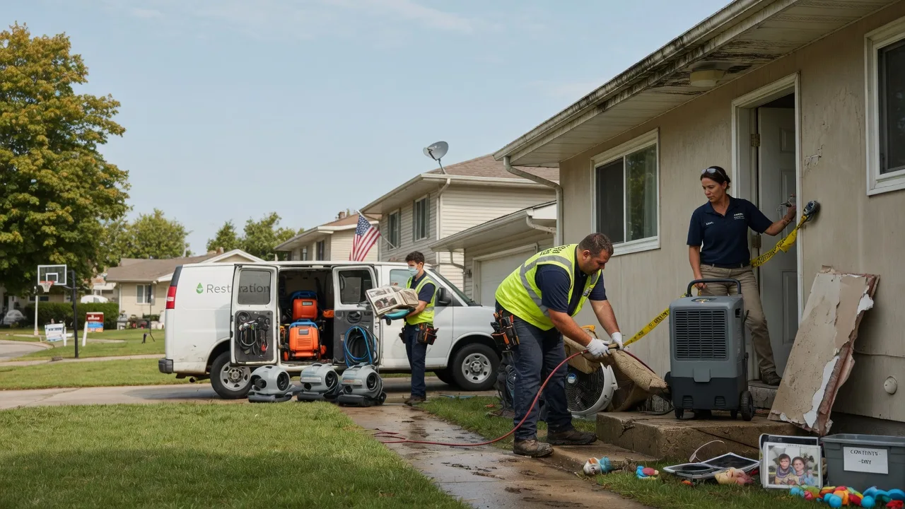 Water Damage Restoration in Trilla, IL near me